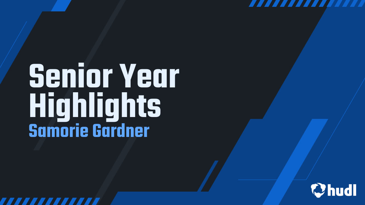 Samorie Senior Year Highlights - Samorie Gardner highlights - Hudl