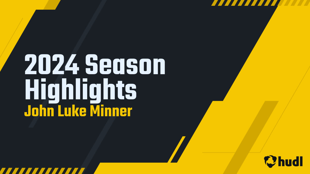John Luke Minner Junior Season Highlights LB/Edge