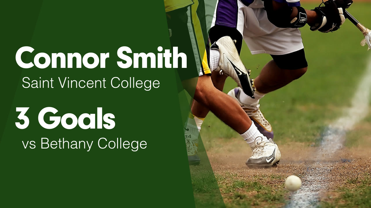 3 Goals vs Bethany College - Connor Smith highlights - Hudl
