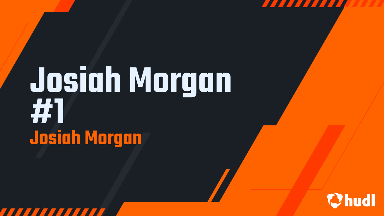 Josiah Morgan - 2025 Junior Season
