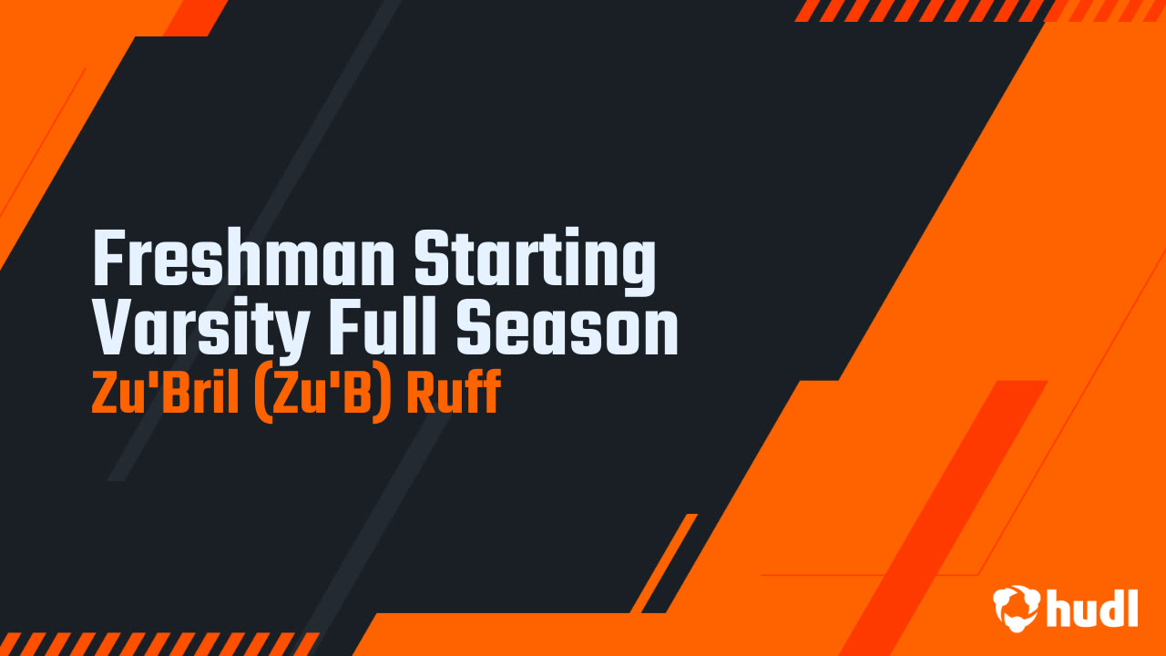 Zu'Bril Ruff - Belleville - 2025 Freshman Season