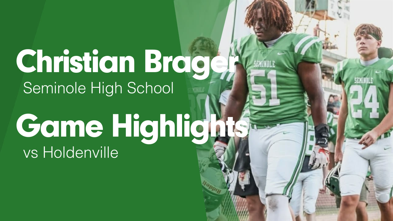 Game Highlights vs Holdenville - Christian Brager highlights - Hudl