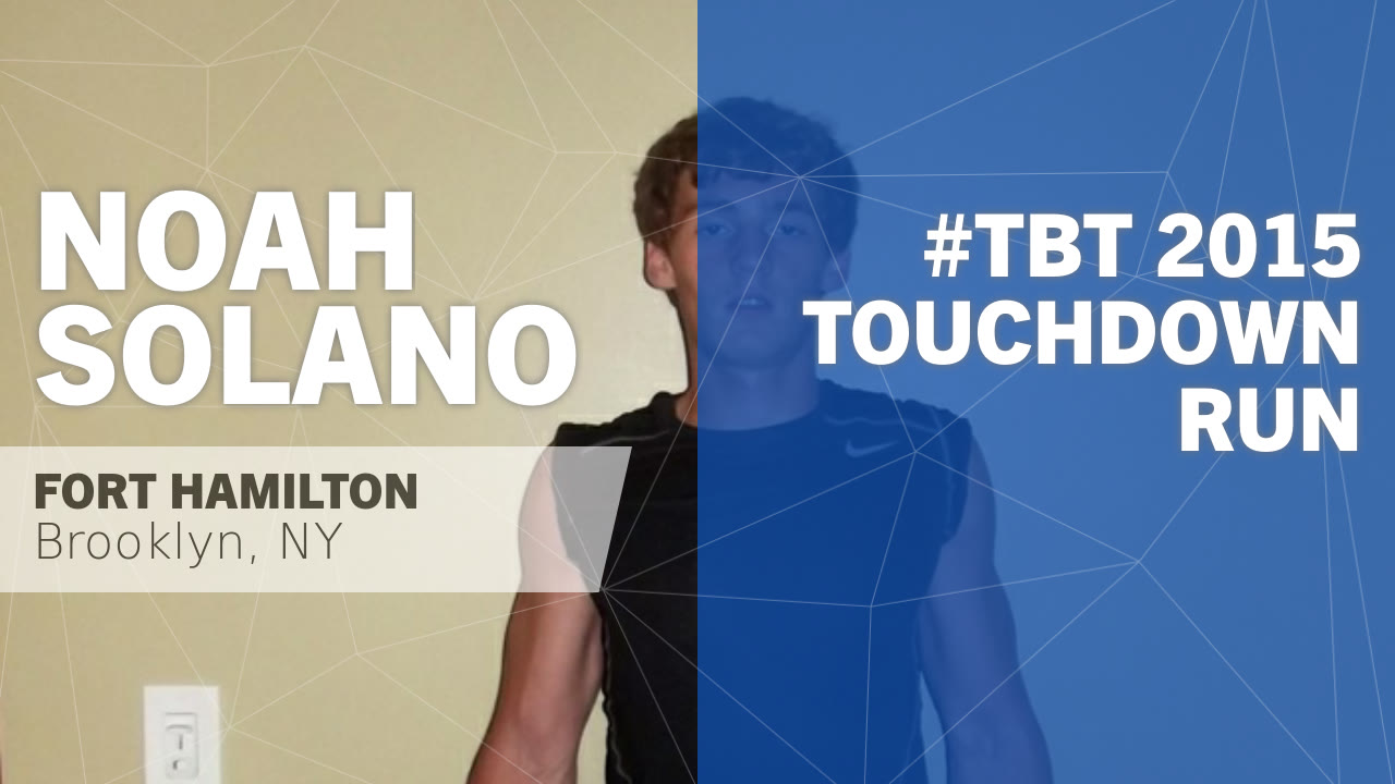 #TBT 2015: Touchdown Run vs Tottenville