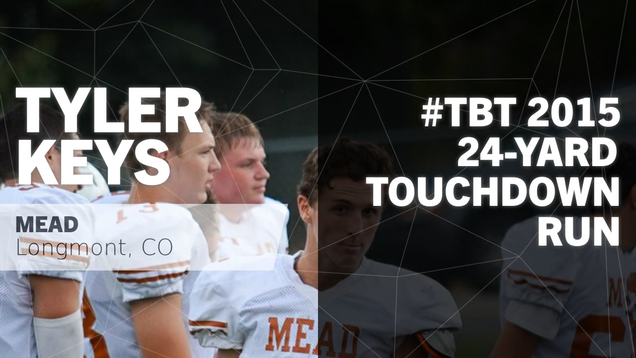 #TBT 2015: 24-yard Touchdown Run vs Roosevelt - Tyler Keys highlights ...