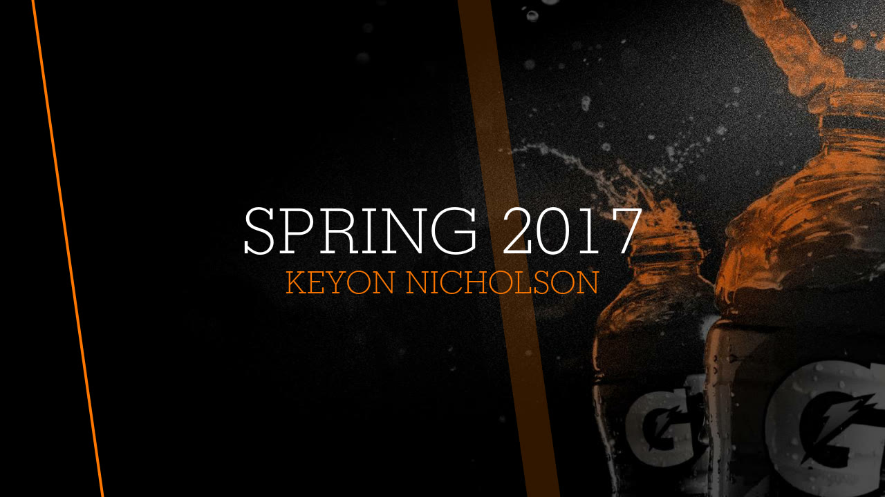 Spring 2017 - Keyon Nicholson highlights - Hudl