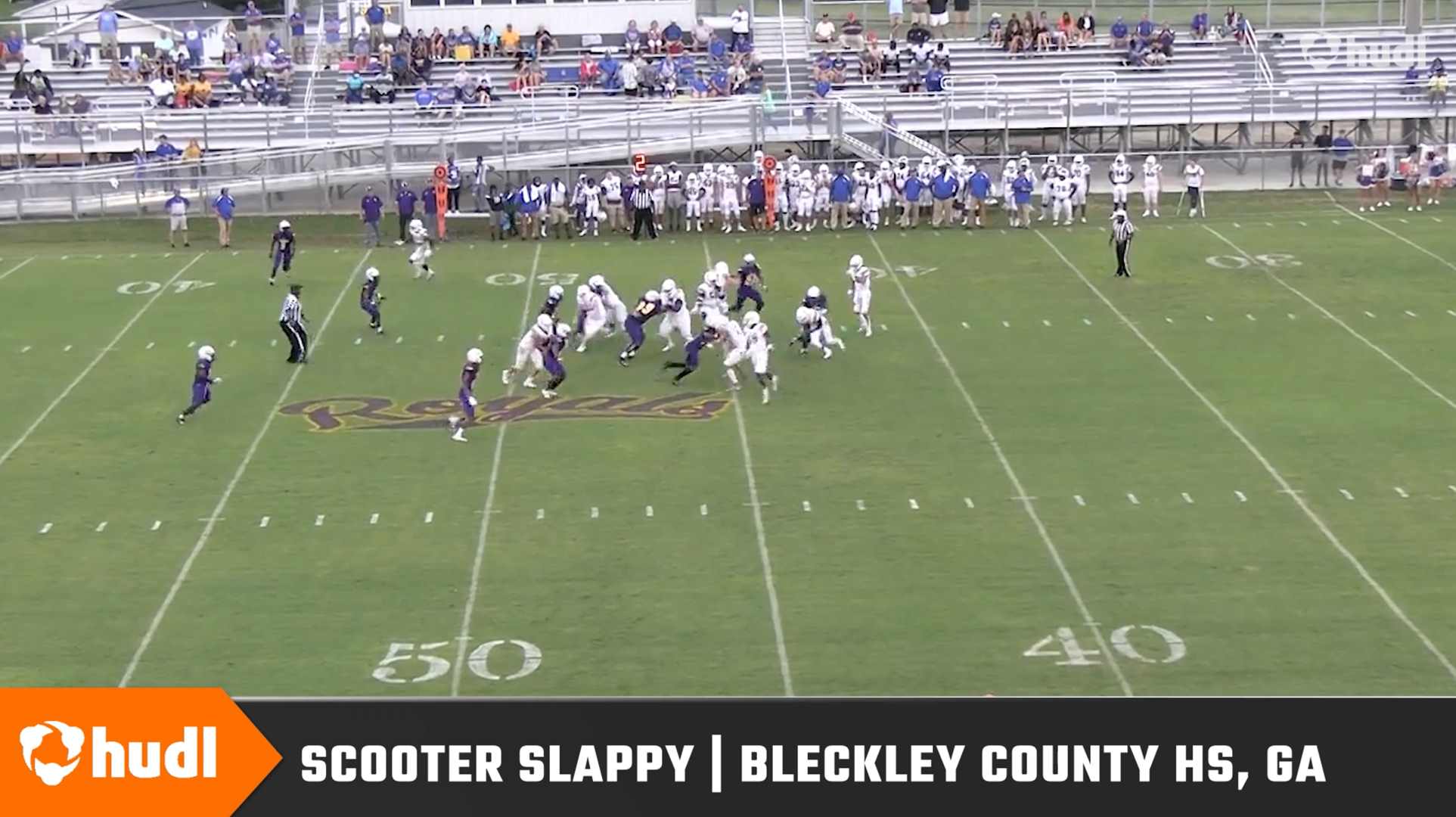 Scooter Slappy Bleckley County HS, GA Football Highlights
