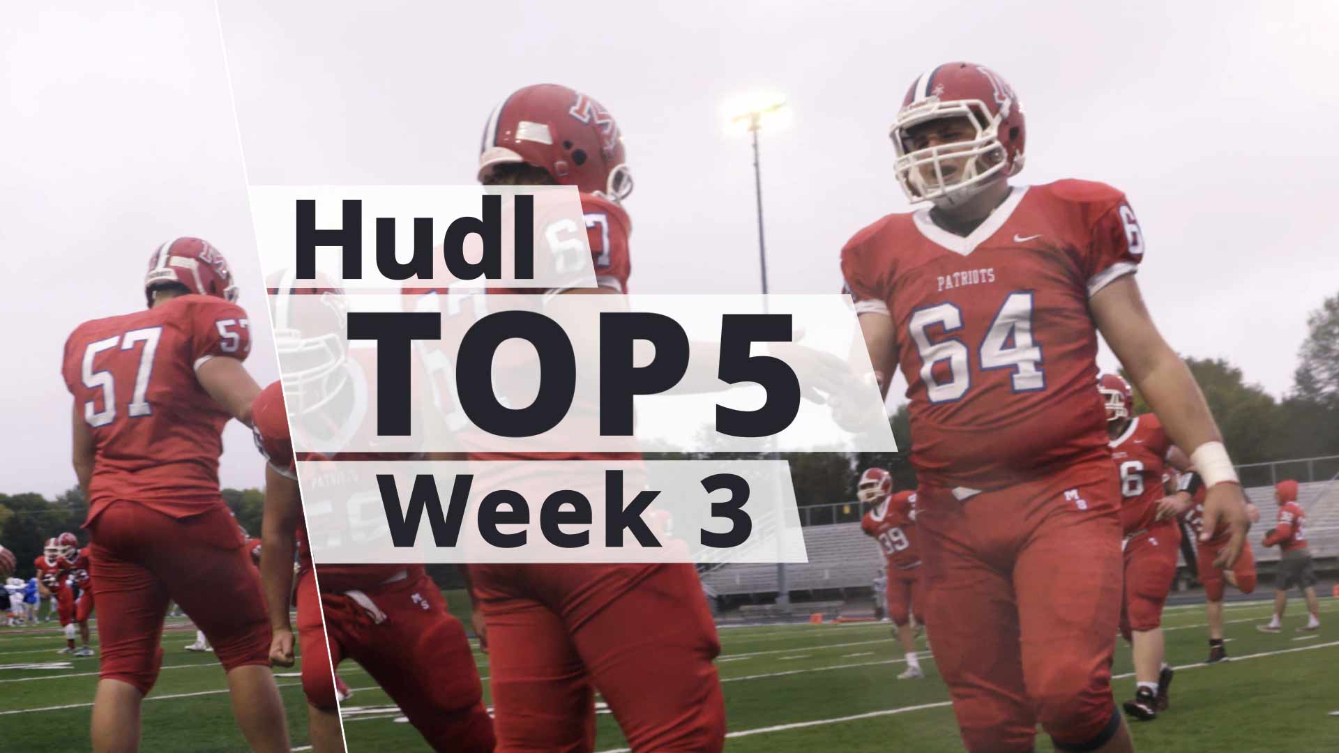 2017 Hudl Top 5 Week 3 Top 5 Football highlights Hudl