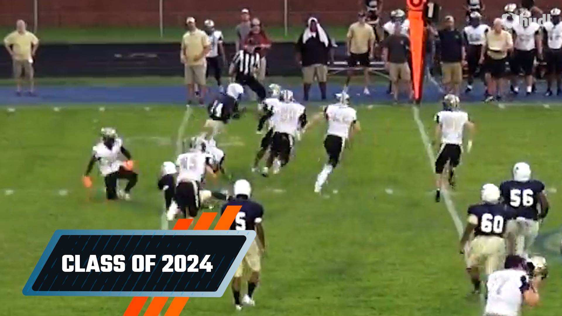 You'll need an army to bring him down Class of 2024 Football