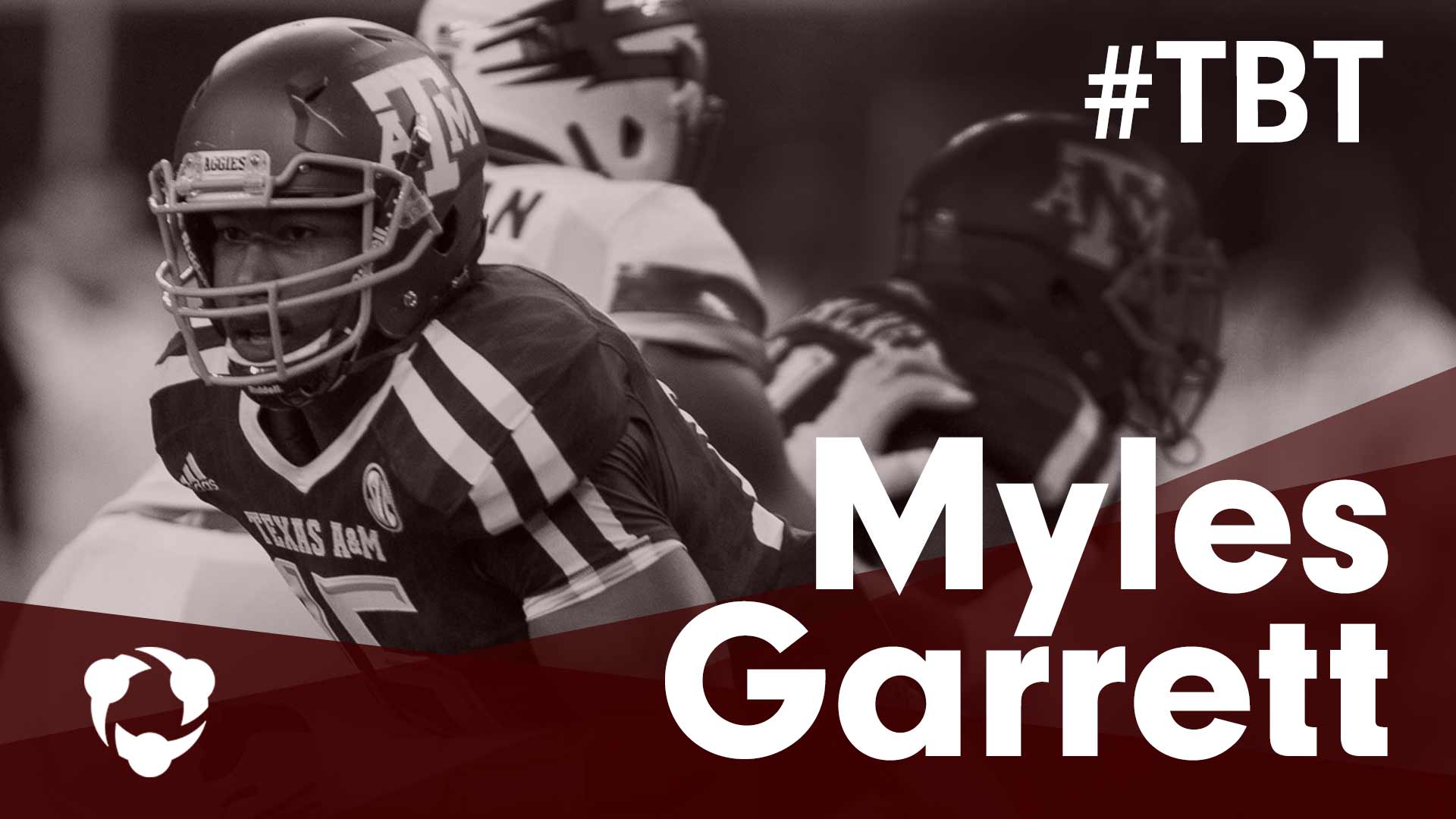 TBT Myles Garrett Football Highlights highlights Hudl