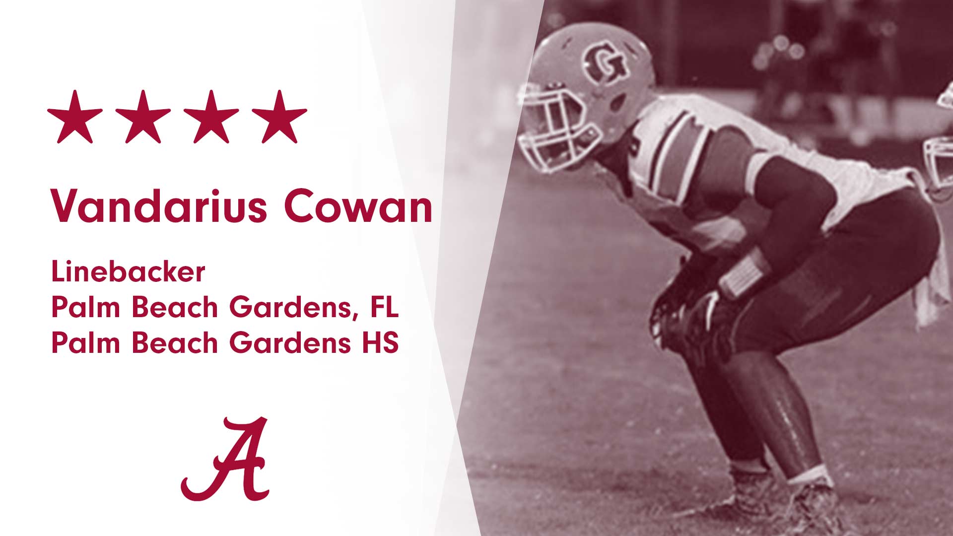 LB Vandarius Cowan Alabama Crimson Tide highlights Hudl