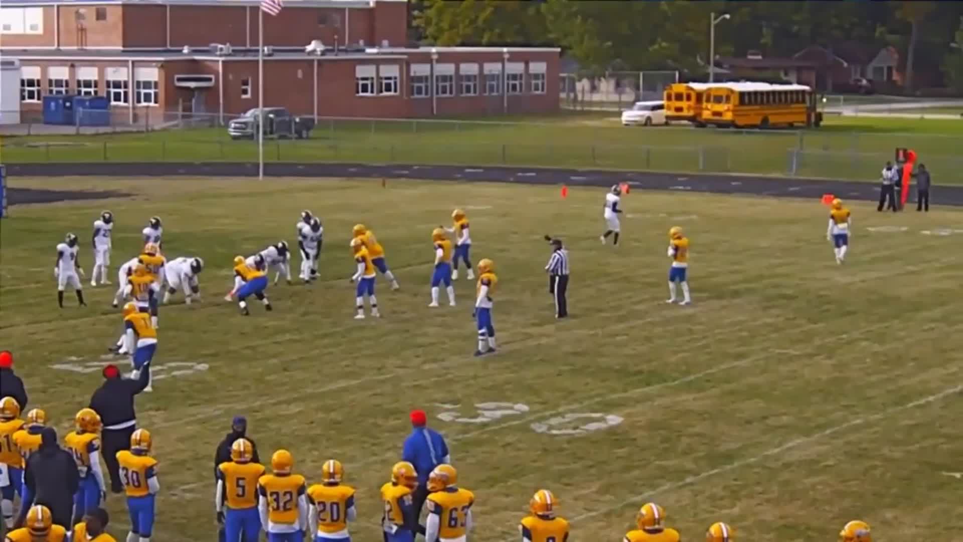 PewamoWestphalia HS Football Video "PewamoWestphalia football