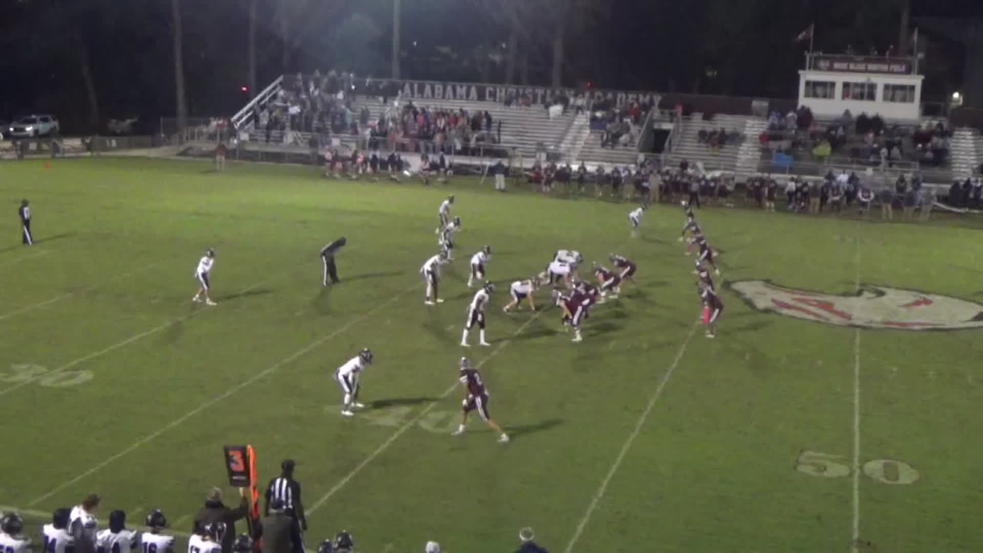 Alabama Christian Academy High School Chance Wilson highlights Hudl