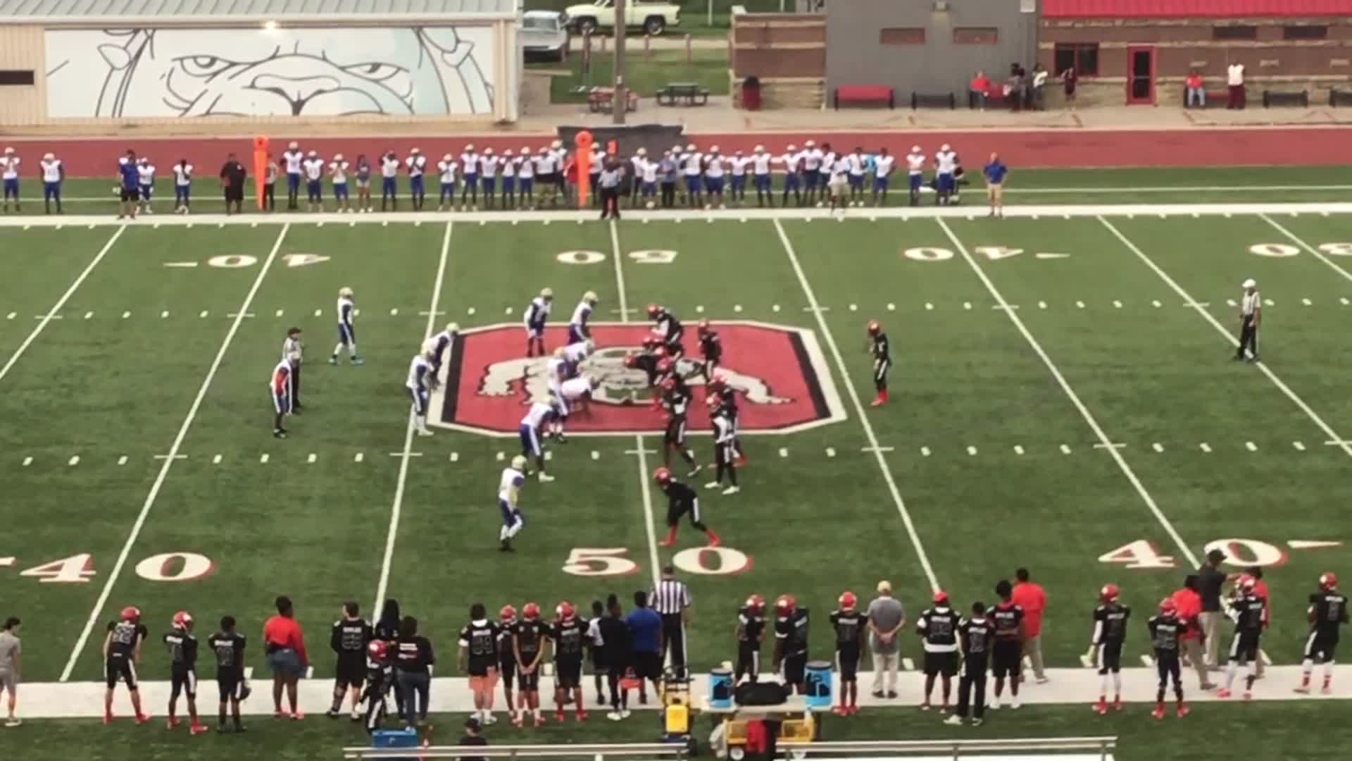 Okmulgee HS Football Video "Okmulgee football highlights Rogers High